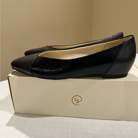 Life Stride Shoes - Life Stride Black Leather Women's Loafers